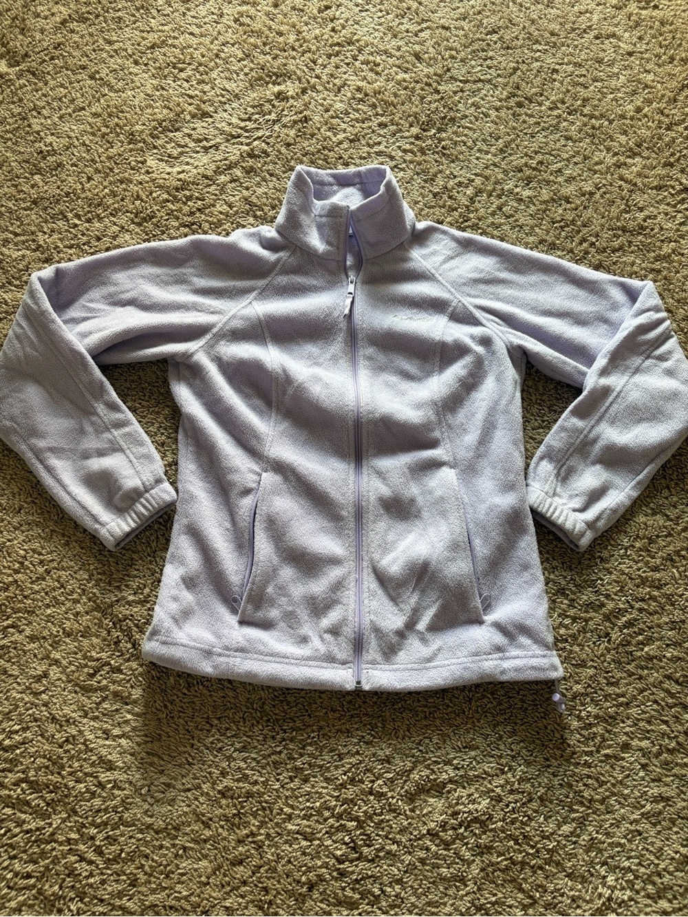 Columbia Light Lavender Fleece Jacket